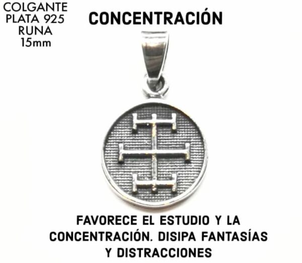 la llave mágica amuleto colgante plata