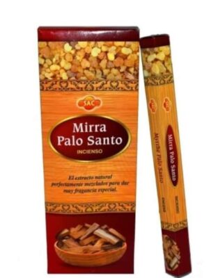 Incienso consagrado Mirra Palo Santo SAC