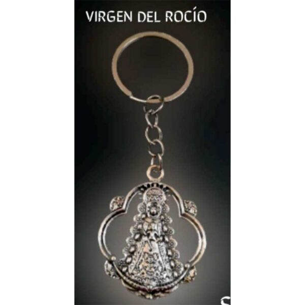 llavero Virgen del Rocio - la llave magica - tienda esoterica online malaga