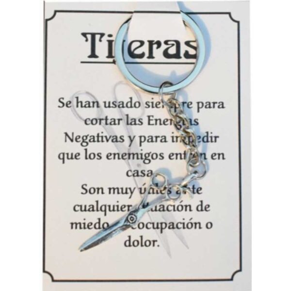 Llavero tijeras