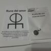 Colgante Runa Talismán del Amor , Plata 925 - Imagen 2