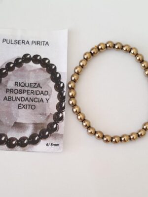 pulsera pirita