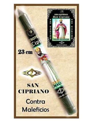 Vela de oración petición San Cipriano