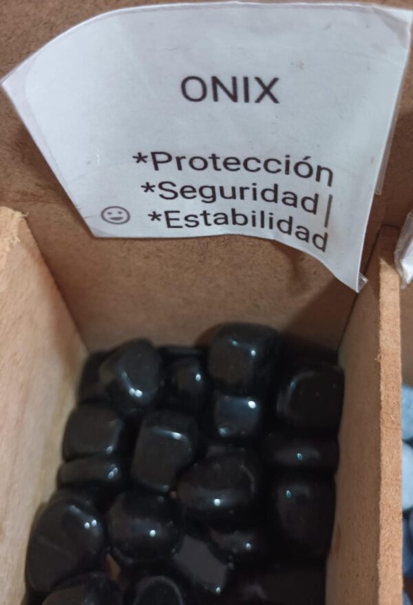 Piedras pequeñas. 1 unidad onix