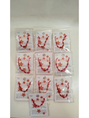 Pack de 9 pulseras de 7 nudos